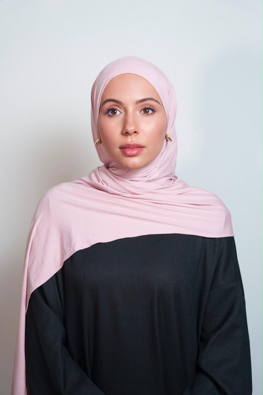Premium Light Pink Modest Hijab