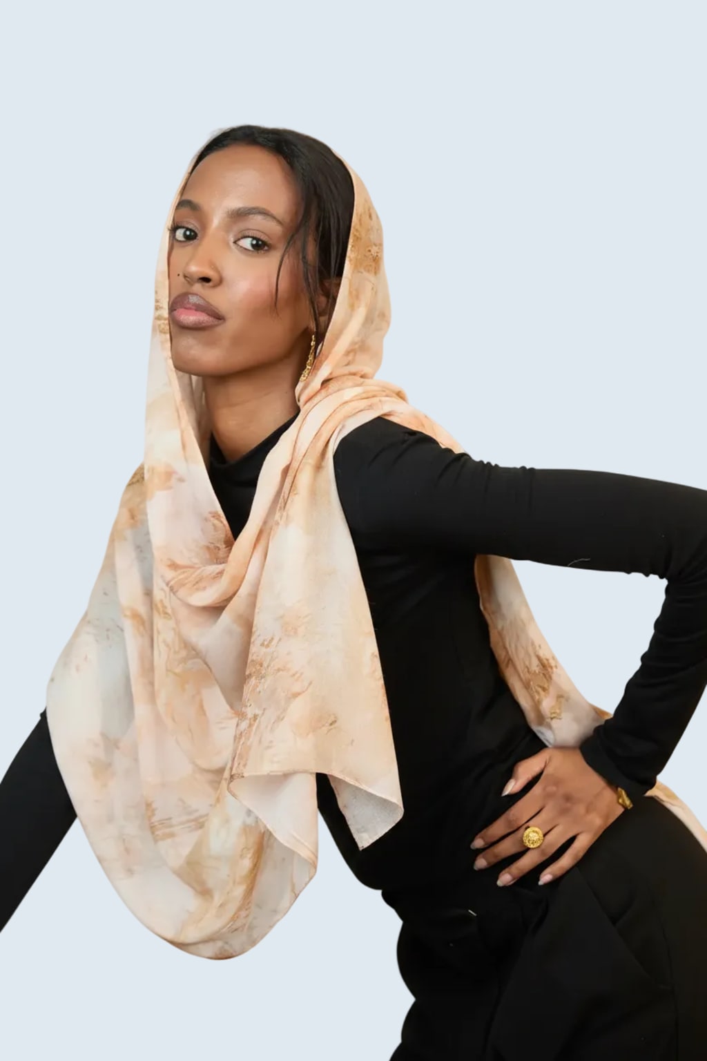 Printed Soft Modal Hijab