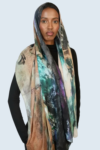 Printed Soft Modal Hijab