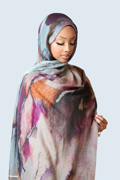 Printed Soft Modal Hijab