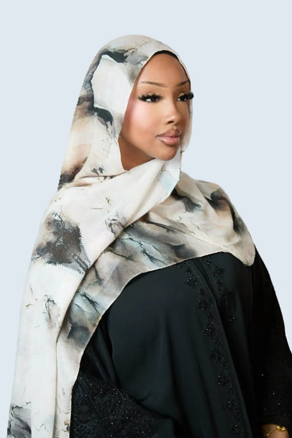 Printed Soft Modal Hijab