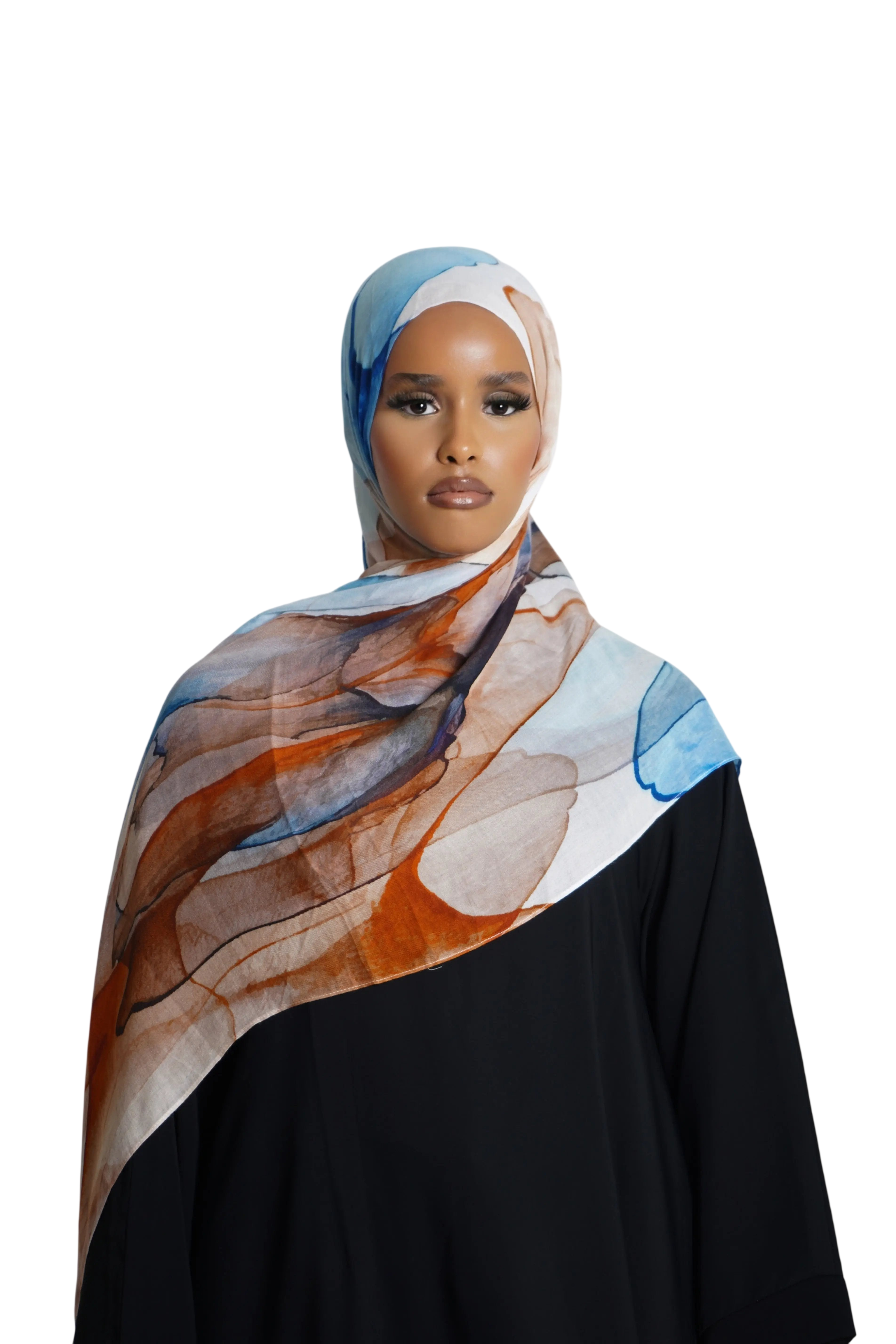 Sunrise Smoke Bamboo Print Modal Dar-Al-Hayya