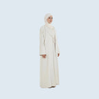 Ivory Bliss Blazer Abaya Set Dar-Al-Hayya