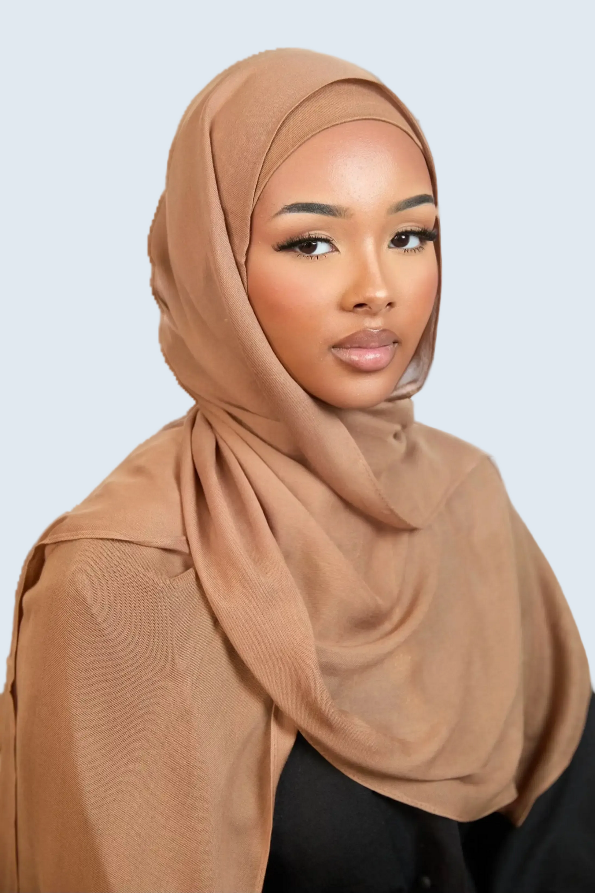 Camel Plain Modal Hijab Dar-Al-Hayya