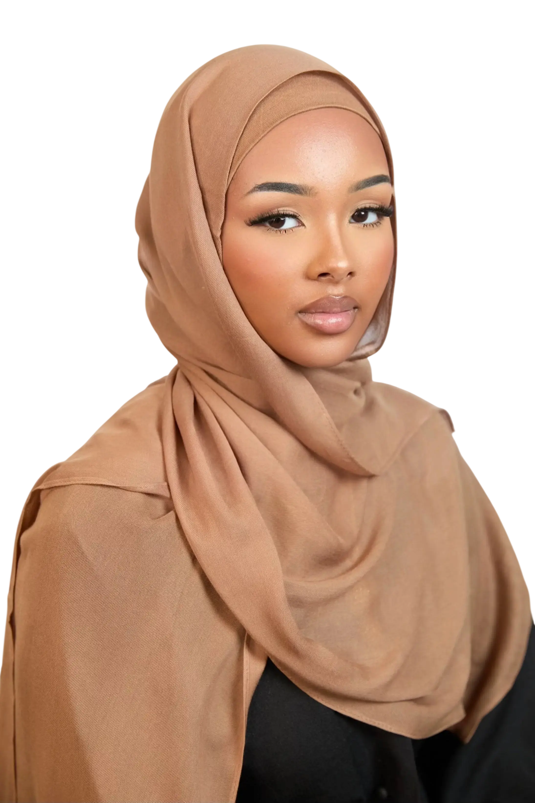 Camel Plain Modal Hijab Dar-Al-Hayya