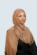Camel Plain Modal Hijab Dar-Al-Hayya