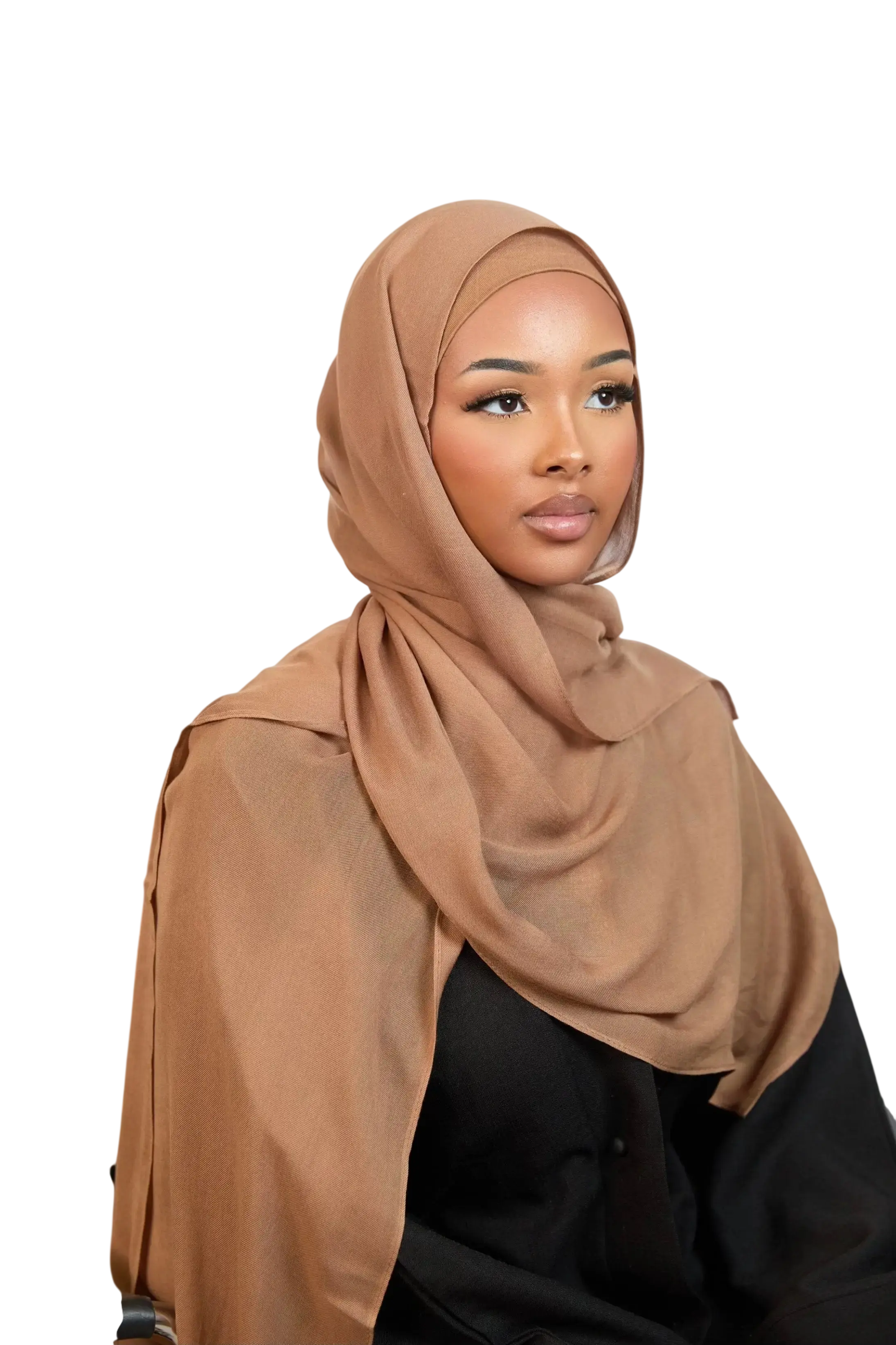 Camel Plain Modal Hijab Dar-Al-Hayya