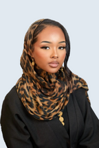 Leopard Print Modal Hijab Dar-Al-Hayya