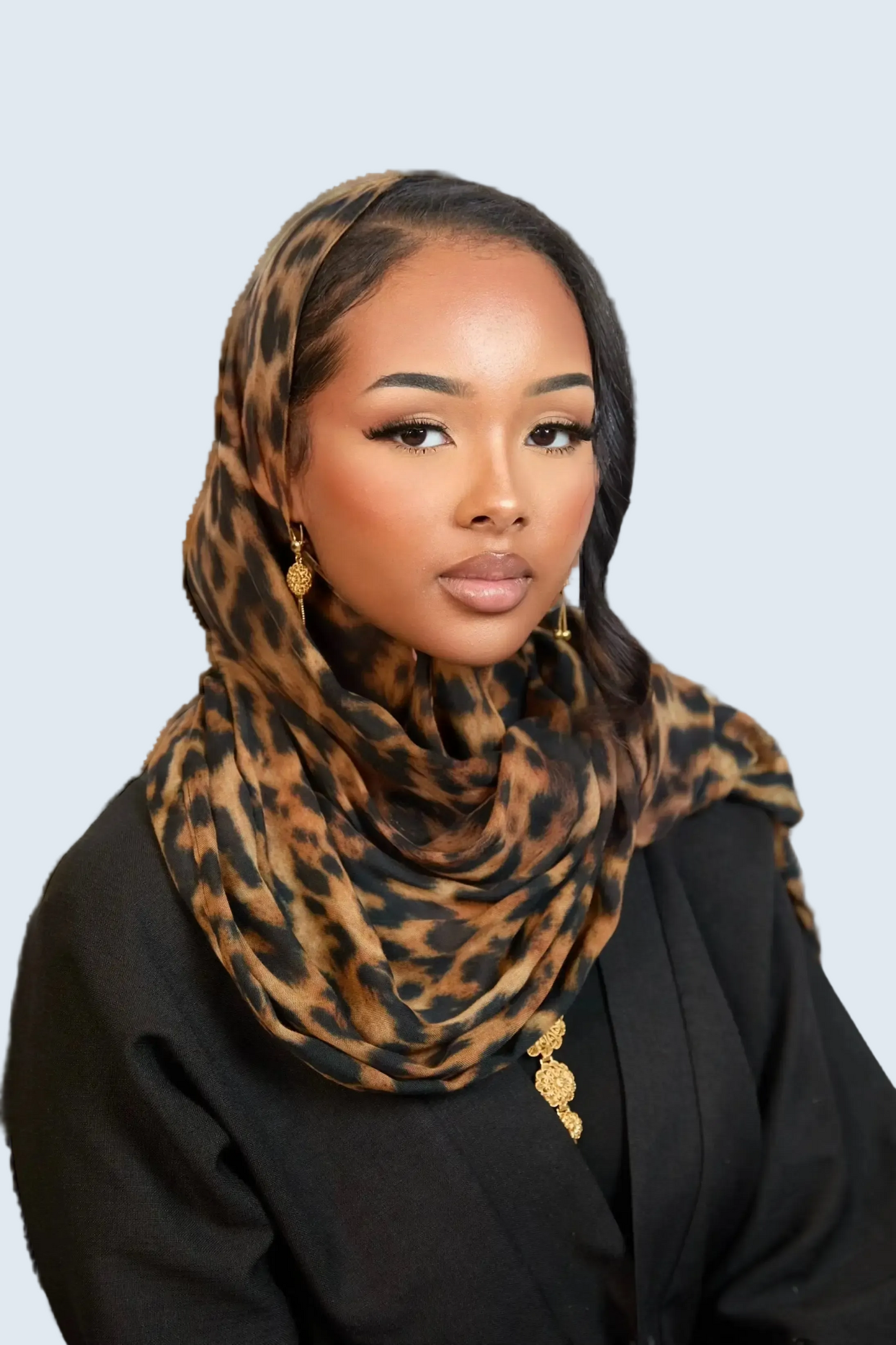 Leopard Print Modal Hijab Dar-Al-Hayya