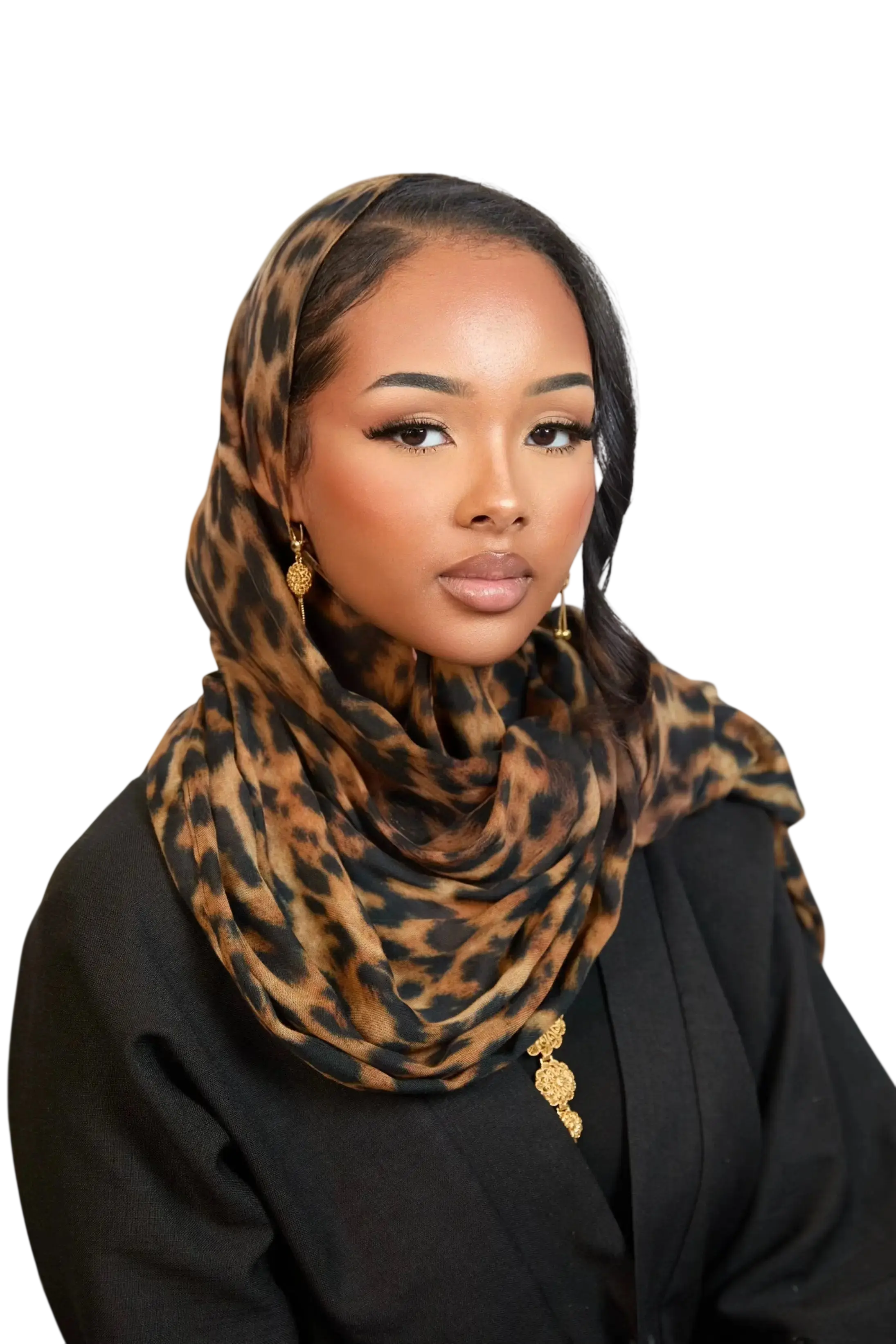 Leopard Print Modal Hijab Dar-Al-Hayya